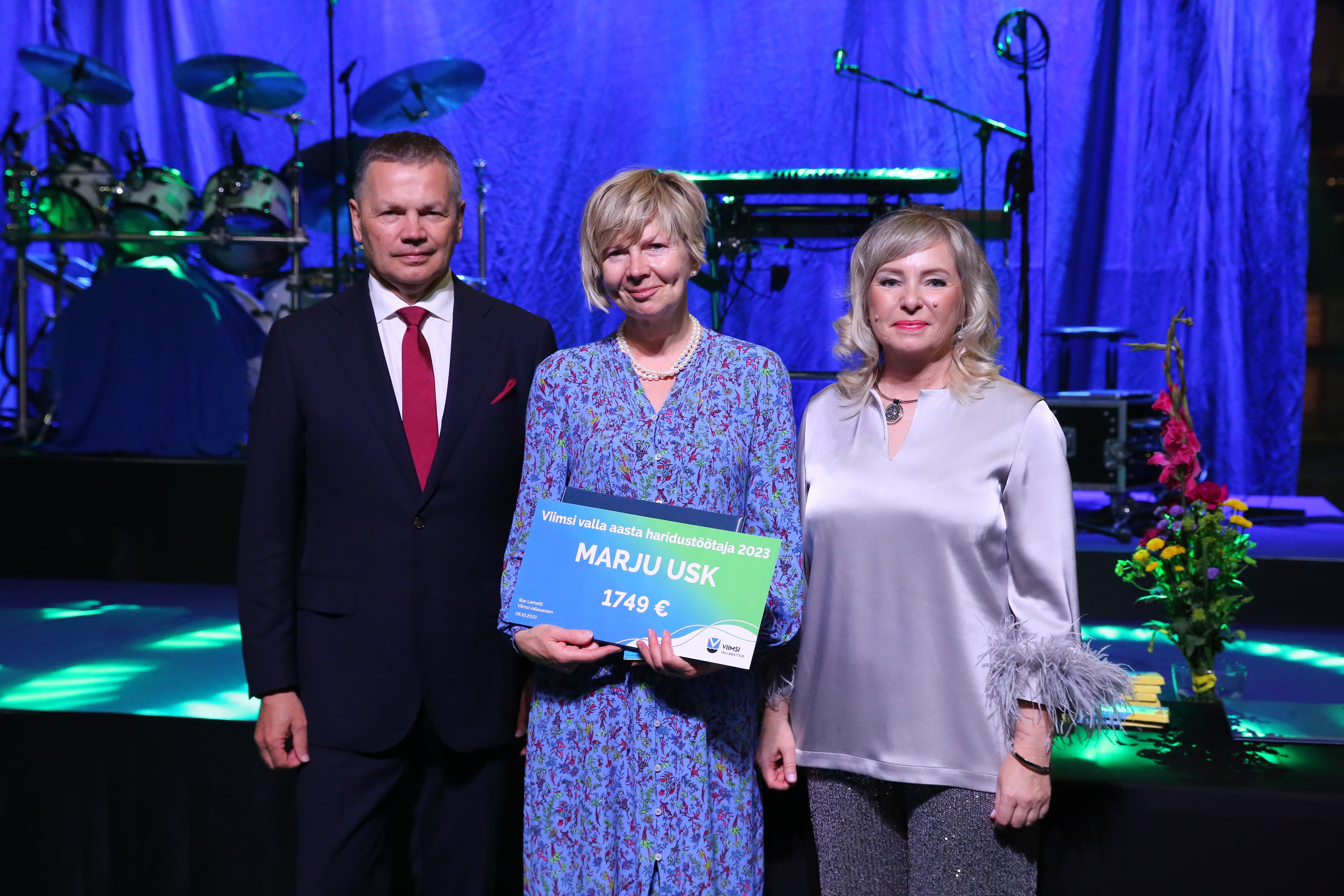 Suurepärane uudis - Marju Usk on Viimsi valla aasta haridustöötaja