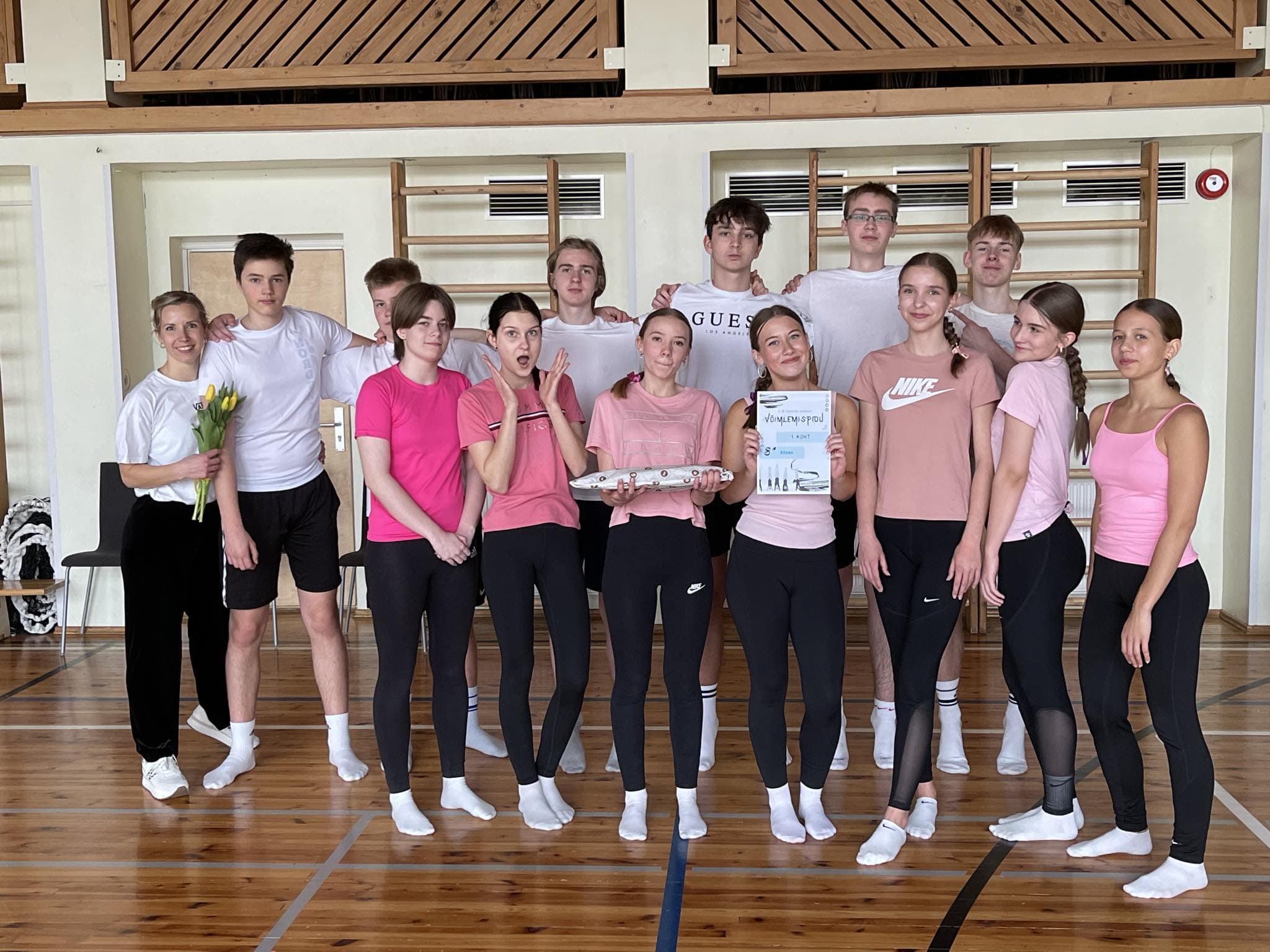 Esmakordselt toimus Püünsi Kooli võimlemispidu!