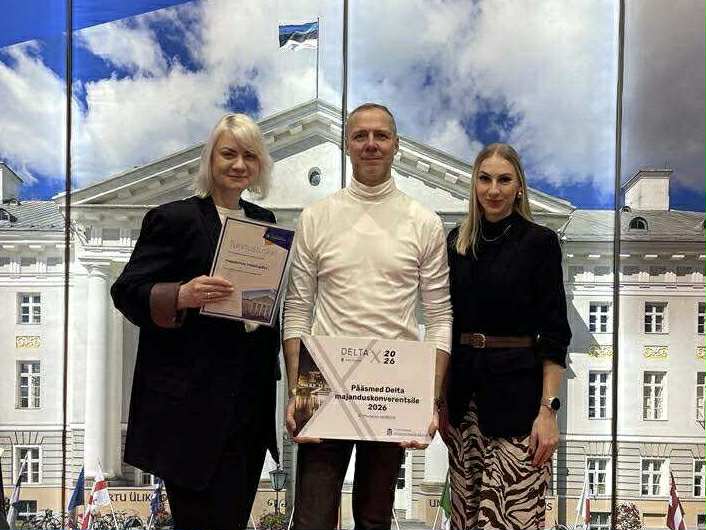 Püünsi Kooli õpetaja Maris Valdmets osales Delta X 2026 ärimudelite finaalis