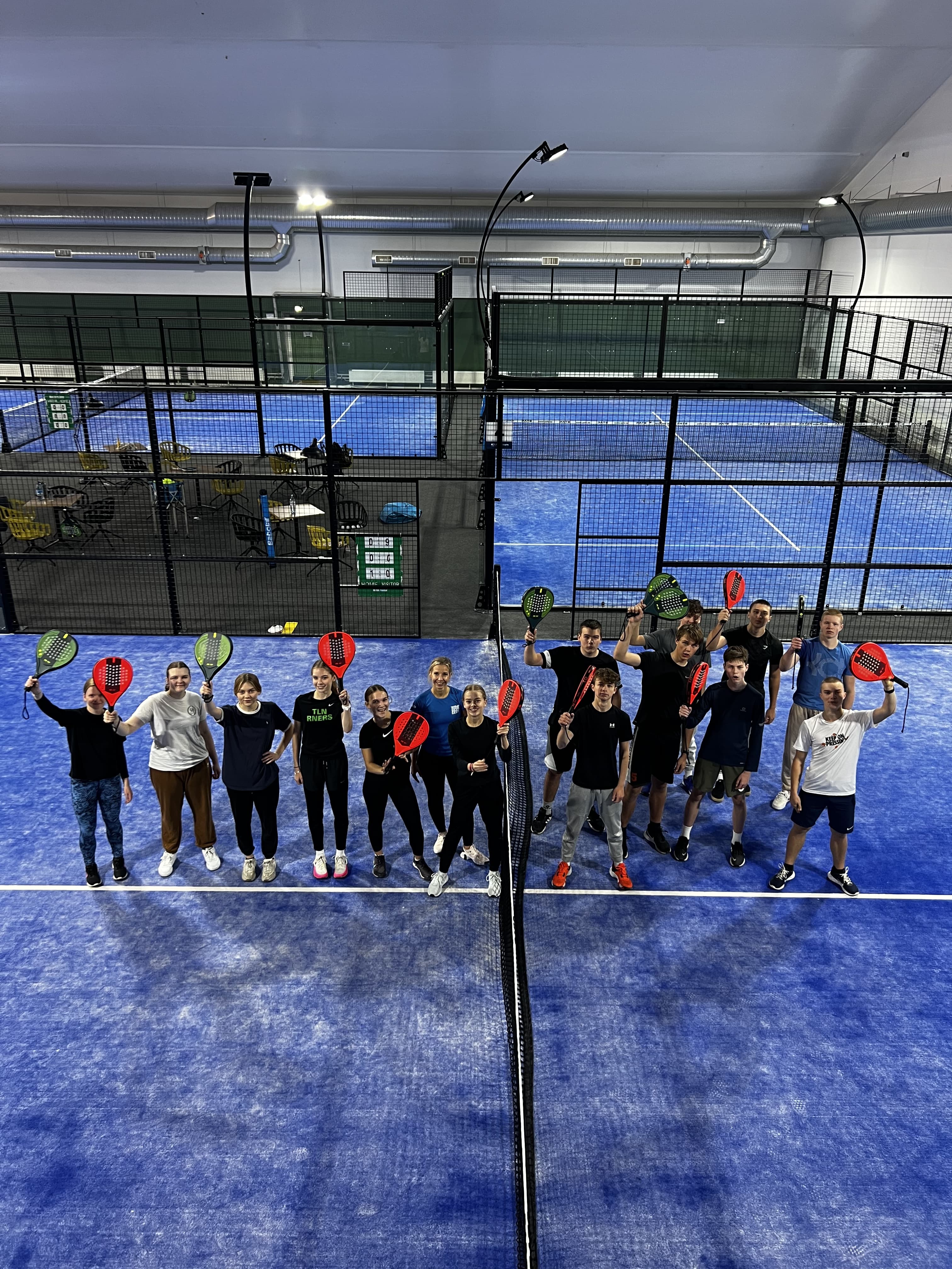 Padeli proovitund Fredi Vöörmani Tenniseakadeemias